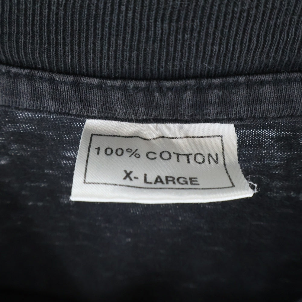 VINTAGE(ヴィンテージ) 90s CRADLE OF FILTH FVIIER AL ILL CAR PATHIA クレイドルオブフィルス 両面プリント Tシャツ 半袖カットソー ブラック