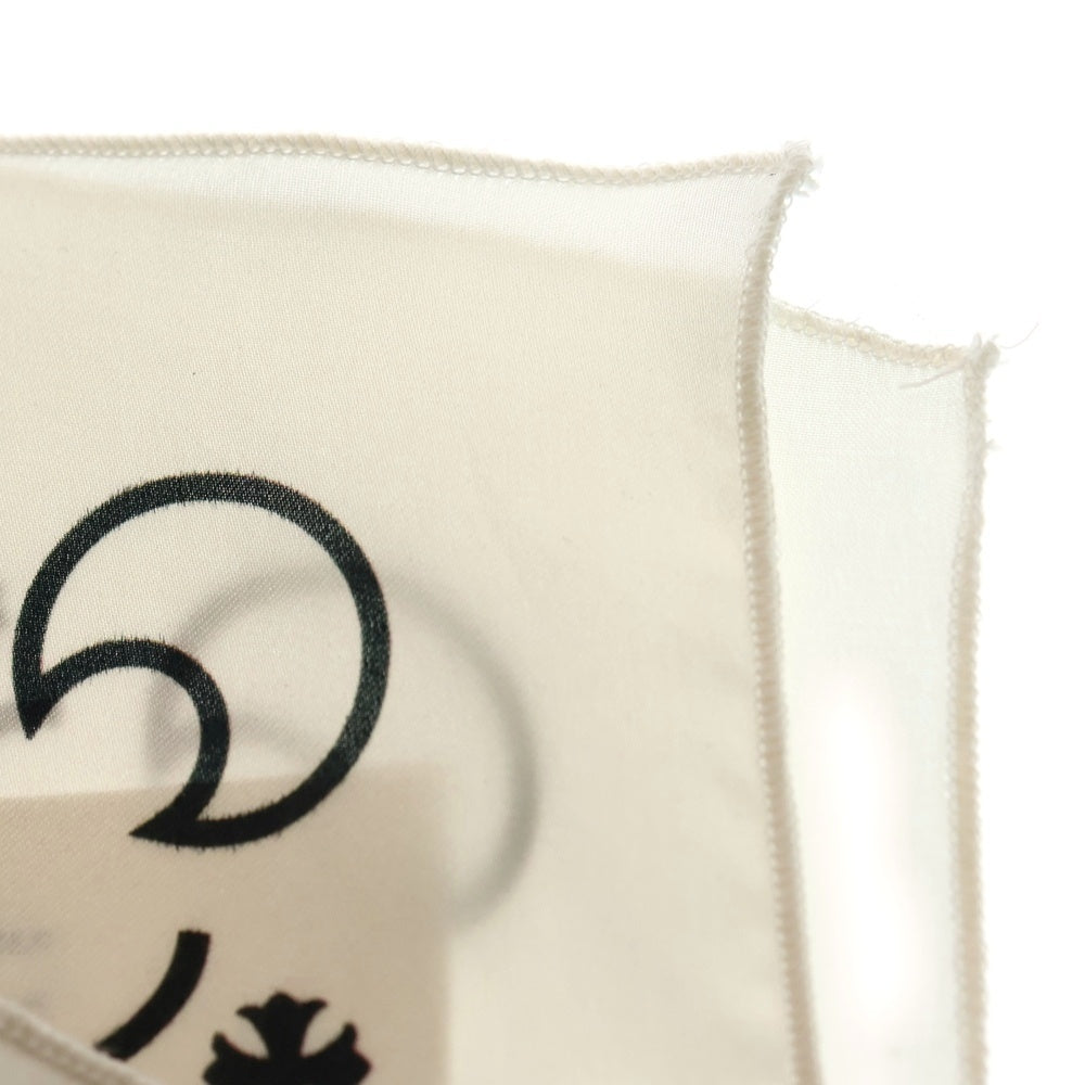 CHROME HEARTS(クロムハーツ) CH SCARF ペイズリー柄 シルク 大判スカーフ ホワイト