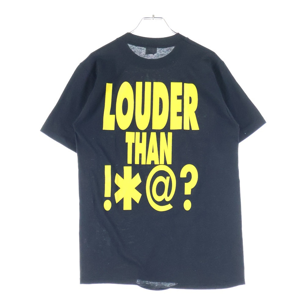 VINTAGE(ヴィンテージ) 90S SOUNDGARDEN 1989 Louder Than Love サウンドガーデン 両面プリント 半袖Tシャツ ブラック