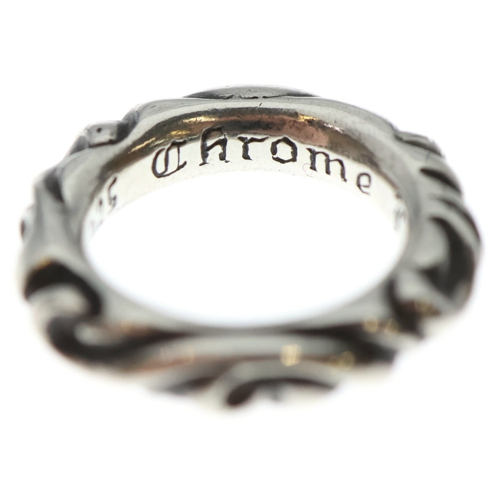 CHROME HEARTS(クロムハーツ) SCRL BAND スクロールバンド リング シルバー BCA351