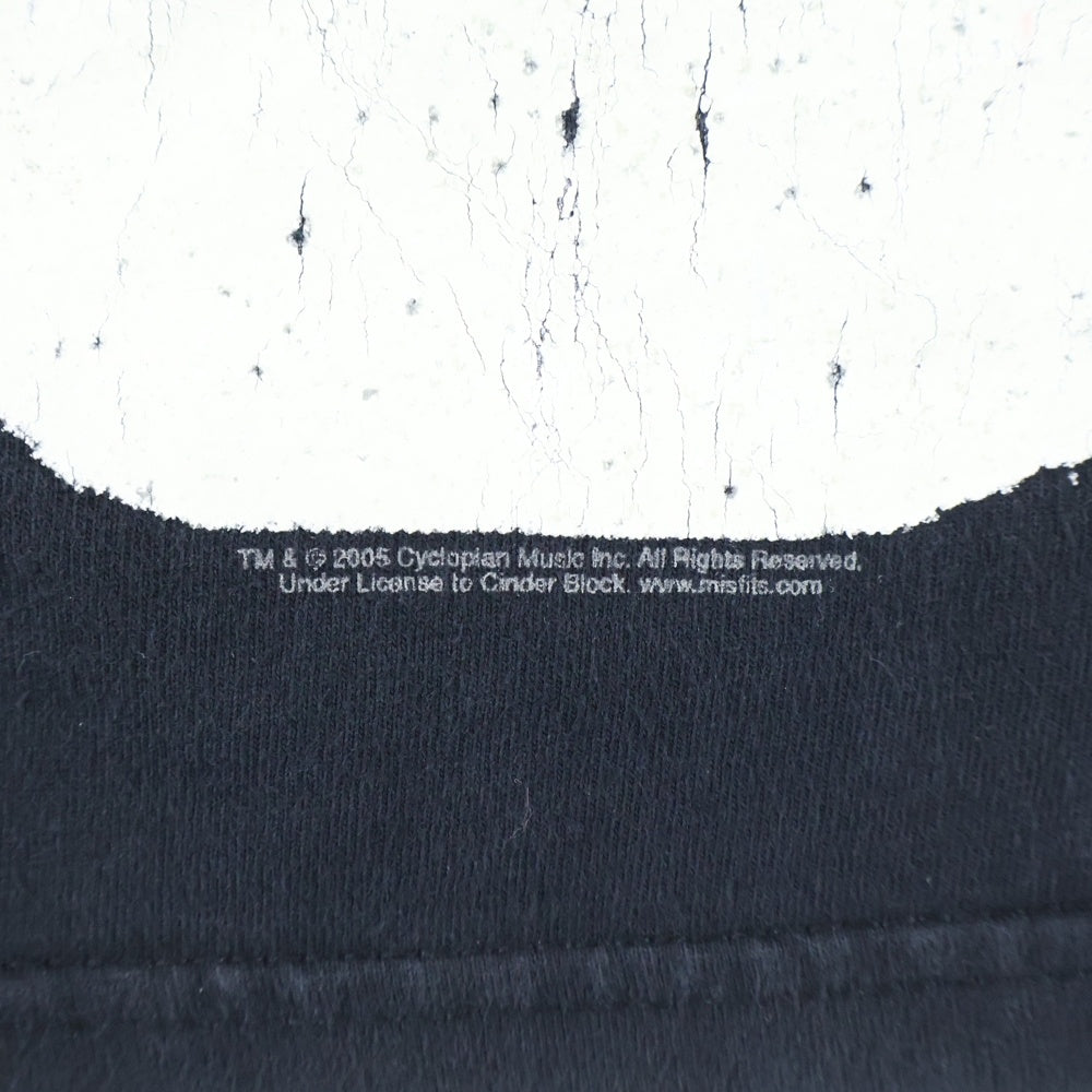 VINTAGE(ヴィンテージ) 90s MISFITS SKULL GREEN TEXT INVADE ミス