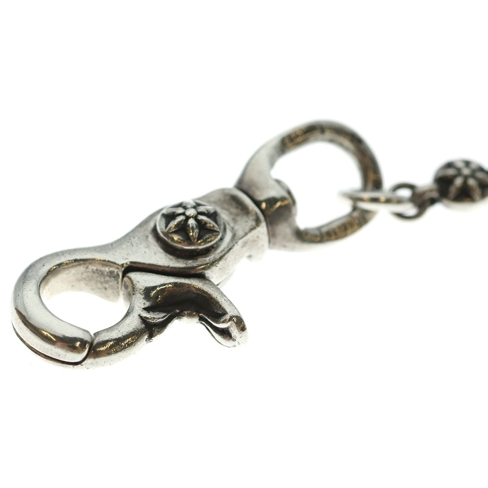 CHROME HEARTS(クロムハーツ) 1BALL SHORT-S/1クリップショート スターボール ウォレットチェーン シルバー