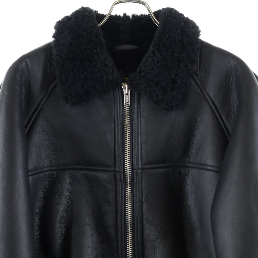 SUPREME(シュプリーム) 23AW Shearling Bomber Jacket シェアリングボンバー ムートン ジャケット ブラック