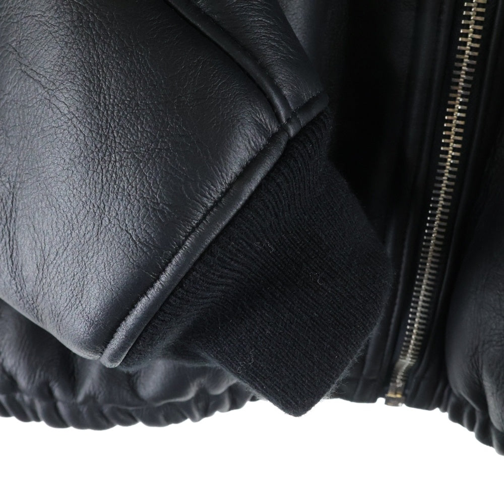 SUPREME(シュプリーム) 23AW Shearling Bomber Jacket シェアリングボンバー ムートン ジャケット ブラック