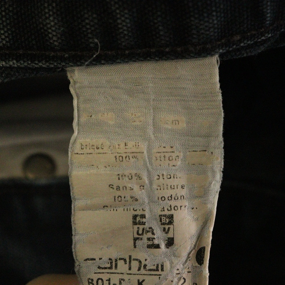 CARHARTT(カーハート) Double Knee ダブルニー カーペンターパンツ ペインター デニムパンツ ブラック