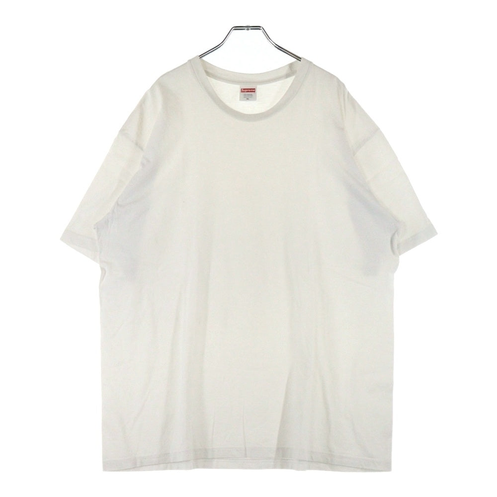 SUPREME(シュプリーム) Blank Tee ブランク 無地 クルーネック 半袖Tシャツ カットソー ホワイト
