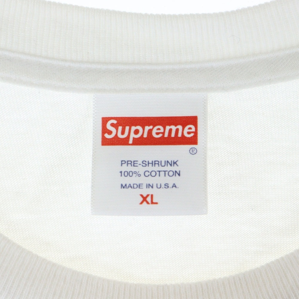 SUPREME(シュプリーム) Blank Tee ブランク 無地 クルーネック 半袖Tシャツ カットソー ホワイト