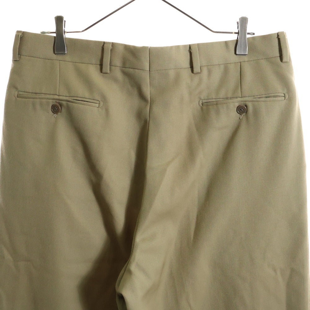 GIVENCHY(ジバンシィ) 80‐90s MONSIER ウールツイル 3タック スラックス ベージュ