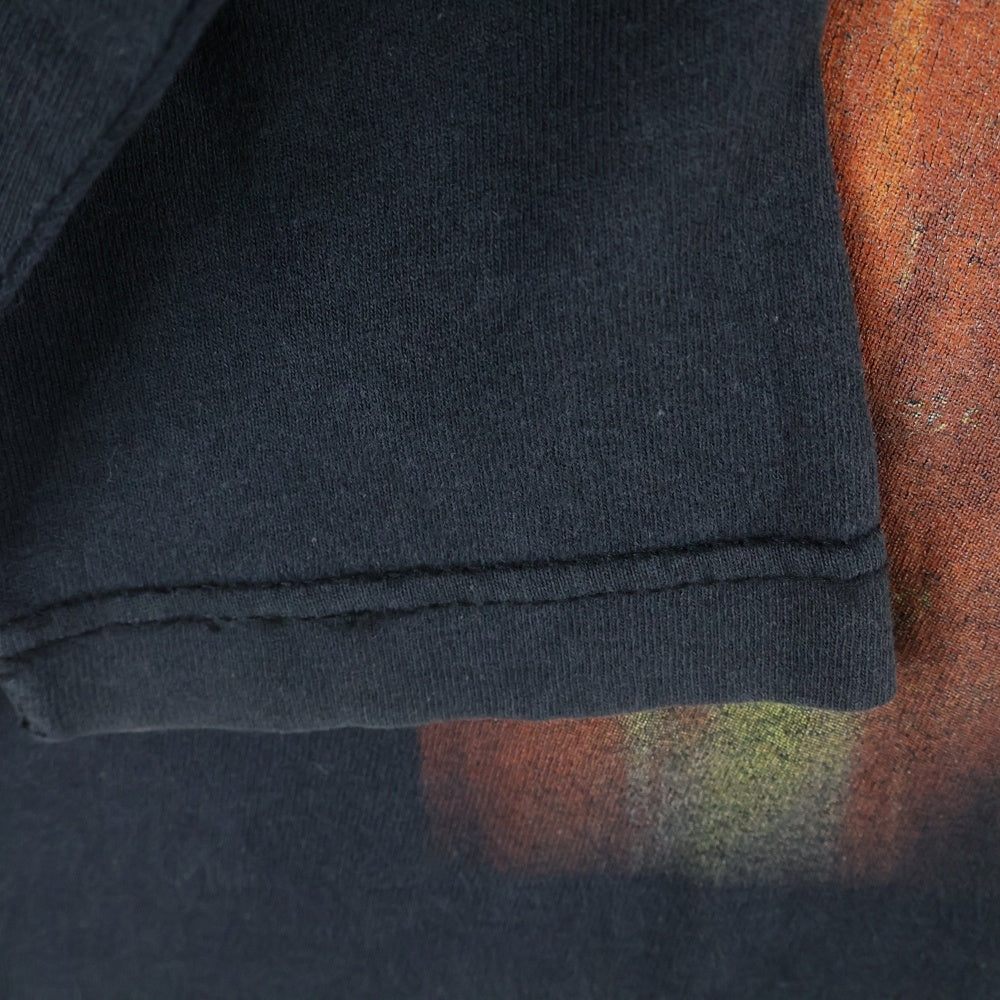 VINTAGE(ヴィンテージ) 00s CRADLE OF FILTH 2001 Metal Forged クレイドルオブフィルス 両面プリント 長袖Tシャツ カットソー ブラック