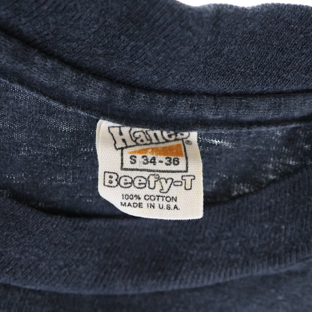 VINTAGE(ヴィンテージ) 70s Harley-Davidson OF WESTMINSTER ハーレーダビッドソン プリント 半袖tシャツ ブラック