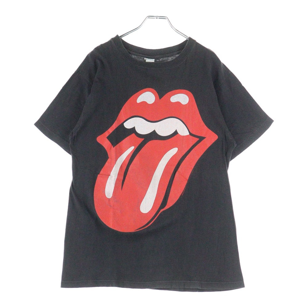 VINTAGE(ヴィンテージ) 90S THE ROLLING STONES URBAN JUNGLE EUROPE 1991 ローリングストーンズ 両面プリント 半袖Tシャツ ブラック