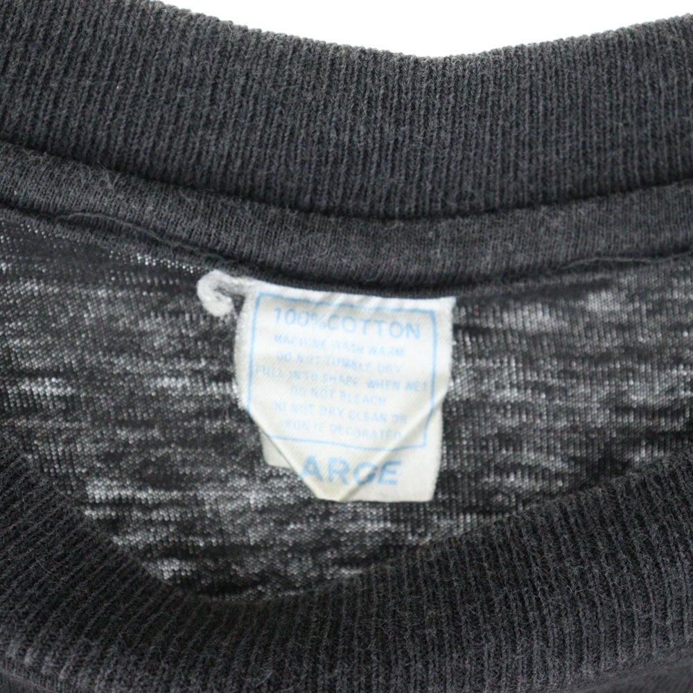 VINTAGE(ヴィンテージ) 90S THE ROLLING STONES URBAN JUNGLE EUROPE 1991 ローリングストーンズ 両面プリント 半袖Tシャツ ブラック