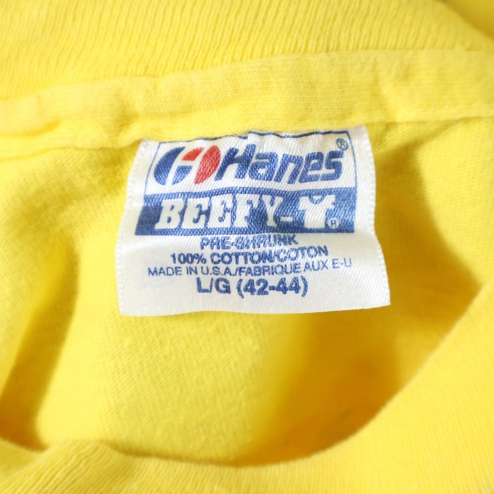 VINTAGE(ヴィンテージ) 90s GRATEFUL DEAD DEAD BEAR グレイトフルデッド デッドベアー ロングスリーブ 長袖tシャツ イエロー