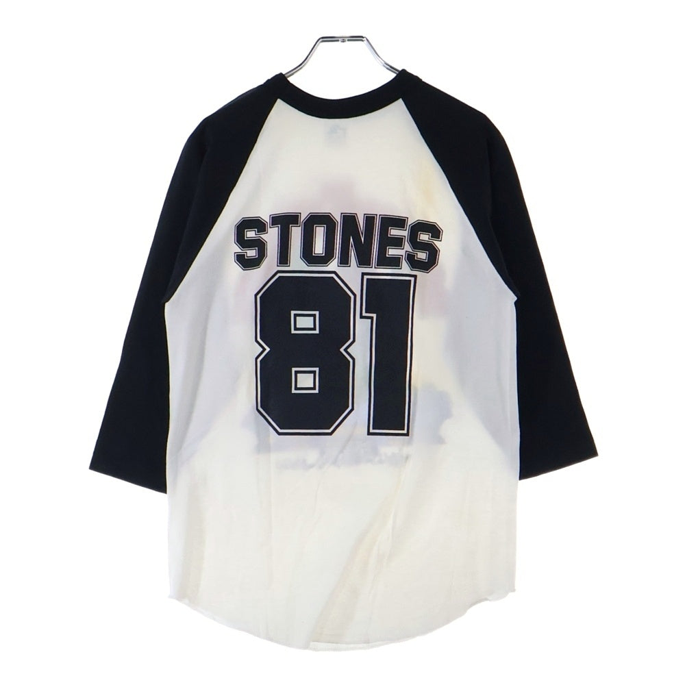 ローリングストーンズ Rolling Stones USA製 80年代 ラグラン 80's HANDTEX ローリング・ストーンズ ''Rolling Stones '89/The North