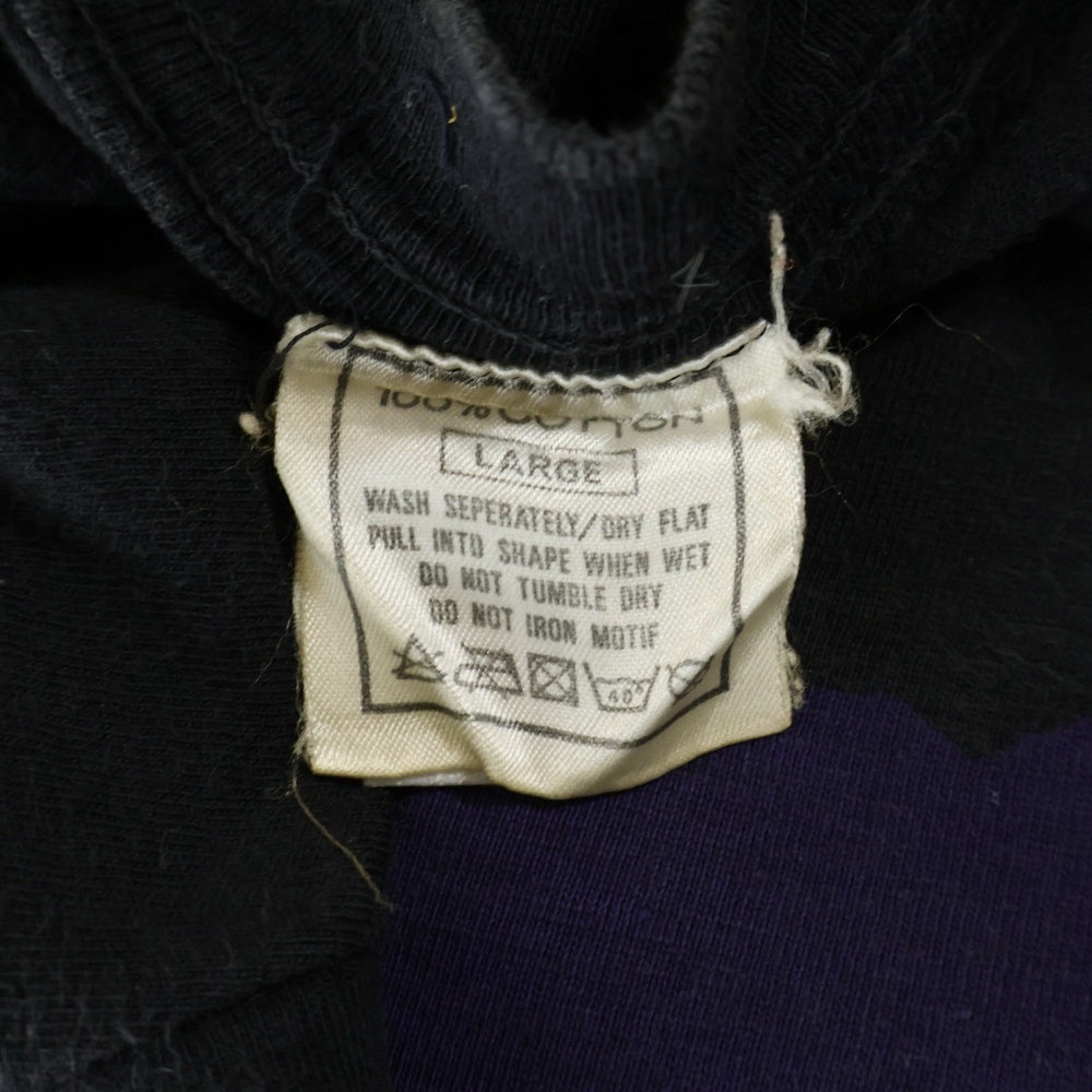 VINTAGE(ヴィンテージ) 90S THE ROLLING STONES EUROPE 1990 URBAN JUNGLE ローリングストーンズ 両面プリント 半袖Tシャツ ブラック