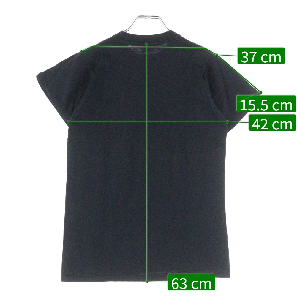 VINTAGE(ヴィンテージ) 80S QUEEN 80 TOUR クイーン デザインプリント 半袖Tシャツ ブラック