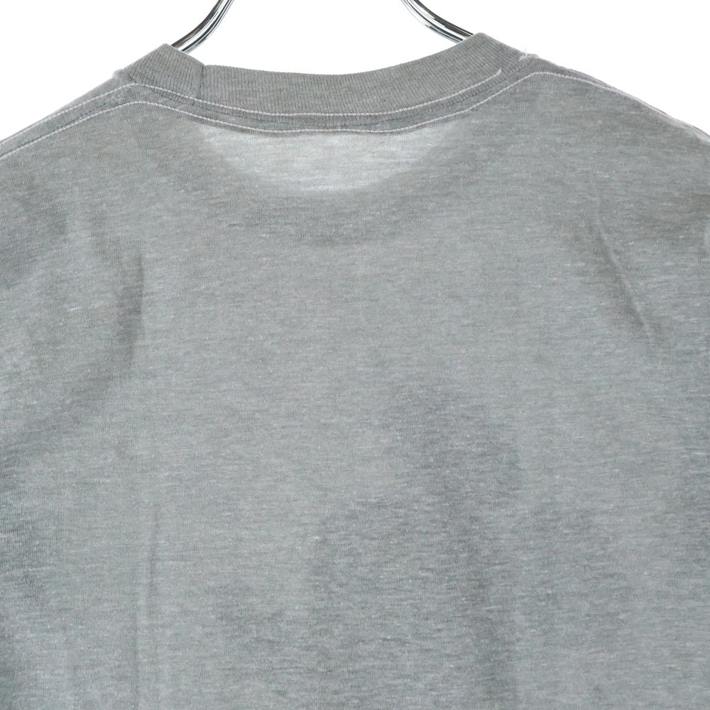 VINTAGE(ヴィンテージ) 70-80S Disney Mickey Mouse 白足 プリント 半袖Tシャツ グレー