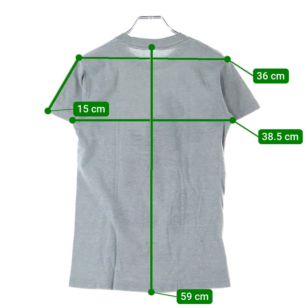 VINTAGE(ヴィンテージ) 70-80S Disney Mickey Mouse 白足 プリント 半袖Tシャツ グレー