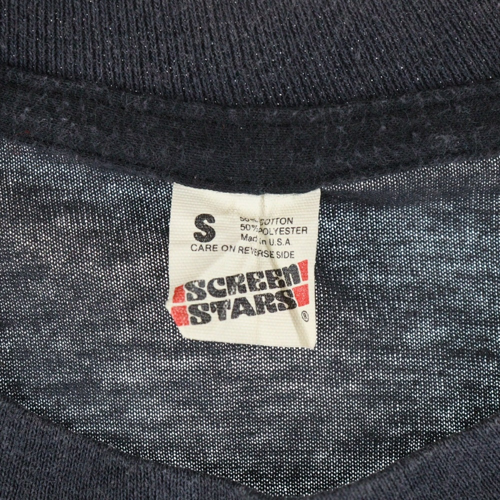 VINTAGE(ヴィンテージ) 80S JACK DANIEL ジャックダニエル デザインプリント 半袖Tシャツ ブラック