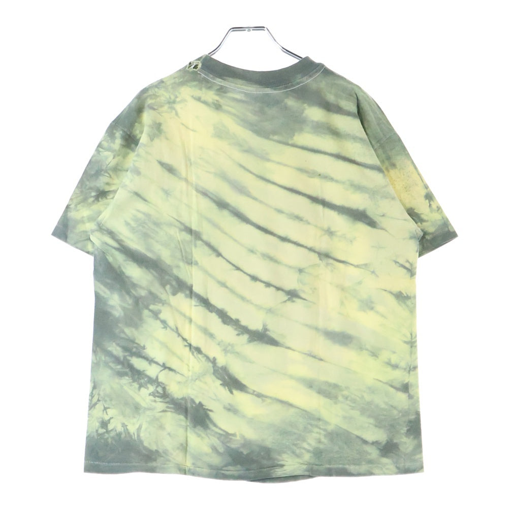 VINTAGE(ヴィンテージ) 80S THE DOORS JIM MORRISON 1988 TIEDYE ザドアーズ ジムモリソン 両面プリント 半袖Tシャツ マルチカラー