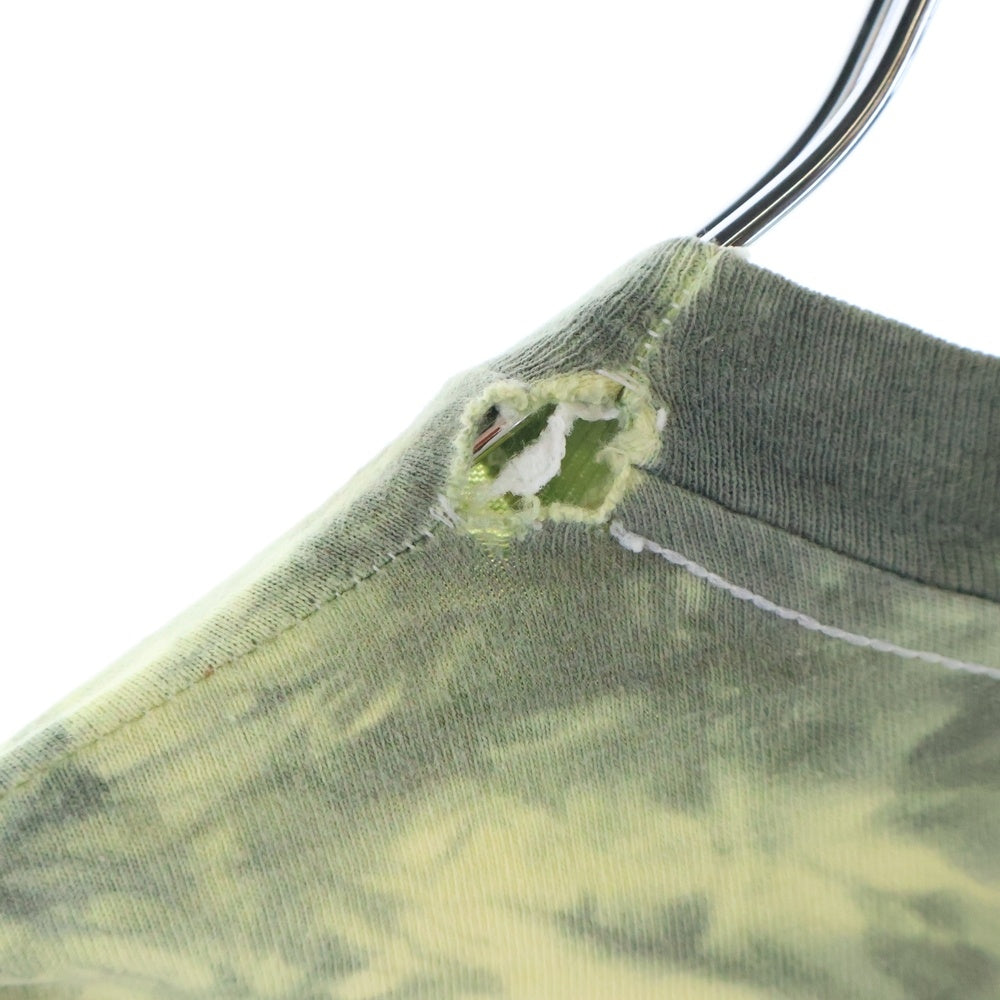 VINTAGE(ヴィンテージ) 80S THE DOORS JIM MORRISON 1988 TIEDYE ザドアーズ ジムモリソン 両面プリント 半袖Tシャツ マルチカラー