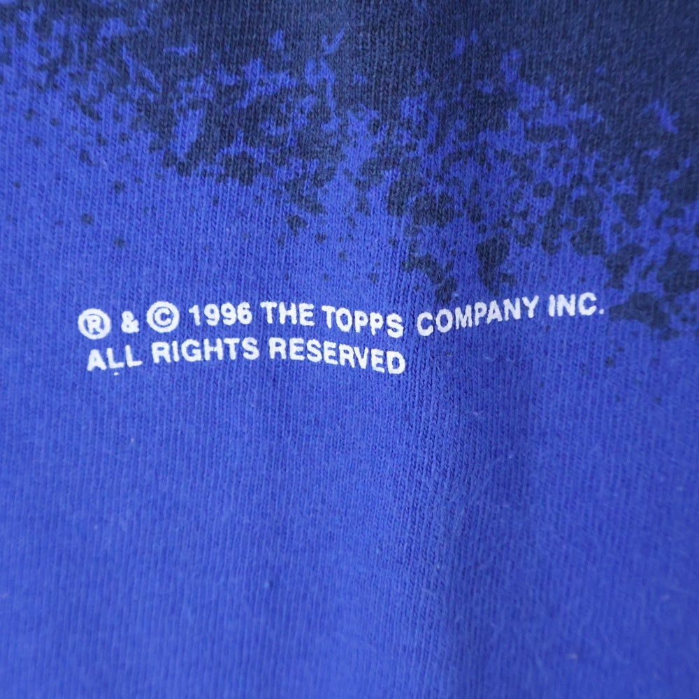 VINTAGE(ヴィンテージ) 90S MARS ATTACKS マーズアタック ティム・バートン ムービープリント 半袖Tシャツ ブルー