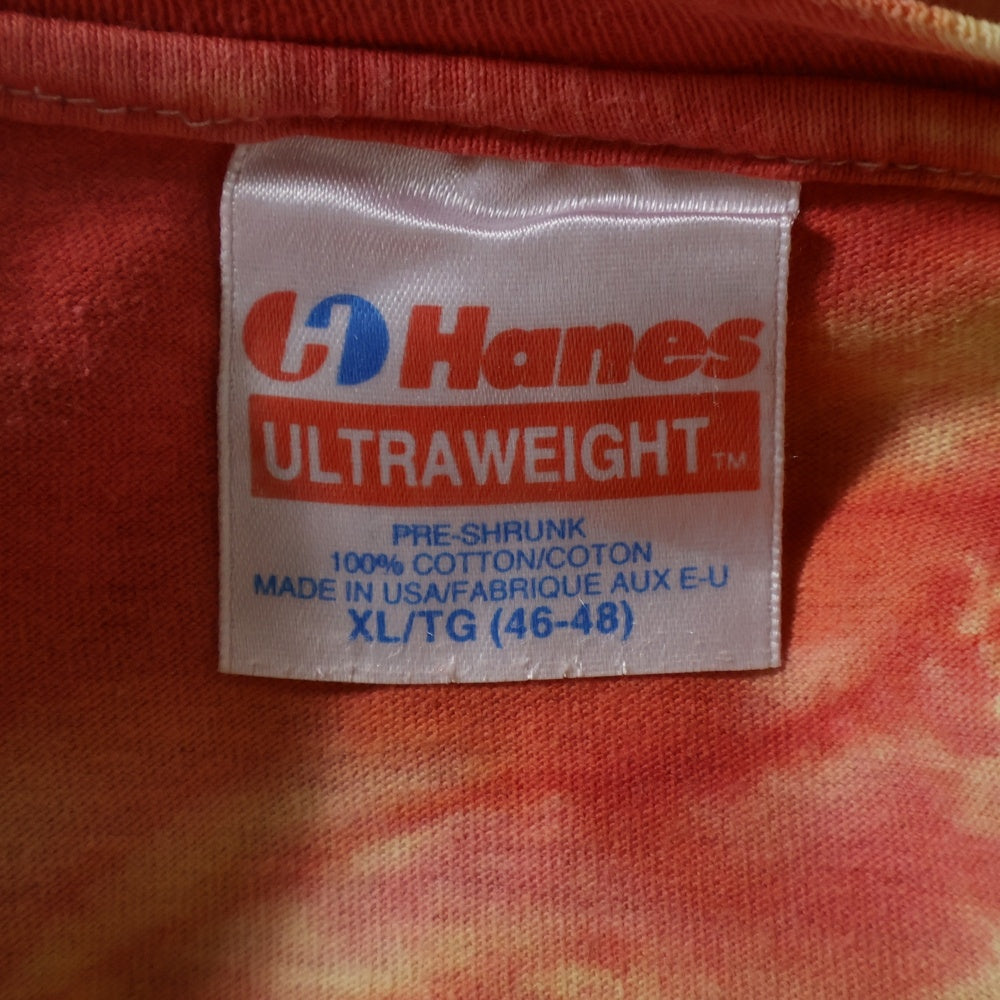 VINTAGE(ヴィンテージ) 90S THE DOORS JIM MORRISON 1990 TIEDYE ザドアーズ ジムモリソン 両面プリント 半袖Tシャツ マルチカラー