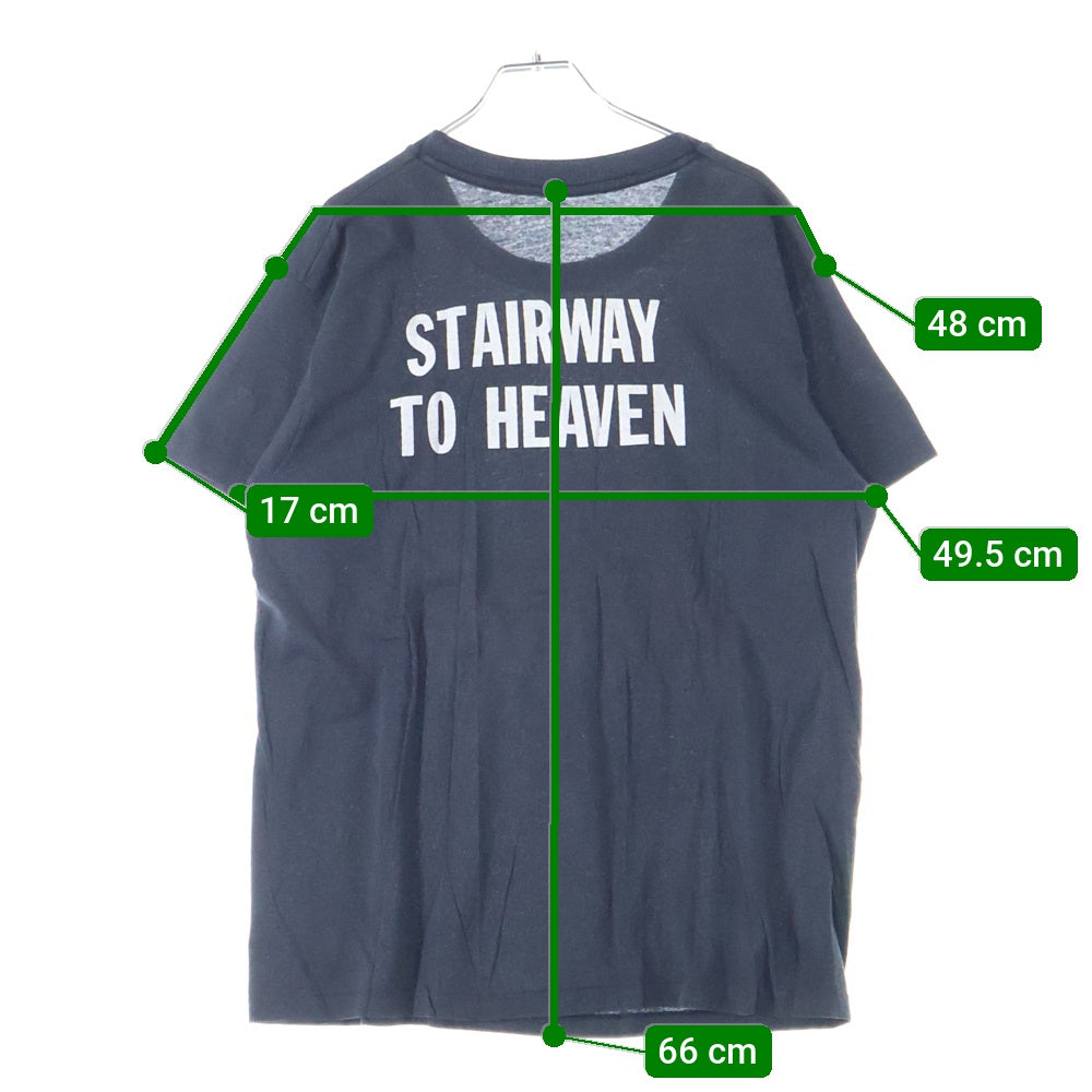 VINTAGE(ヴィンテージ) 80S LED ZEPPELIN STAIRWAY TO HEAVEN 1984 ヴィンテージ レッド ツェッペリン 天国への階段 両面プリント クルーネック半袖Tシャツ カットソー