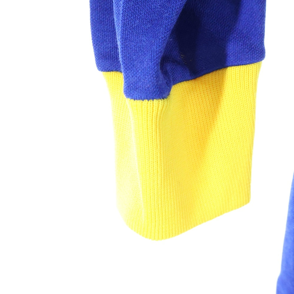 adidas(アディダス) 70S Trefoil Logo トレフォイルロゴ ロングスリーブ 長袖Tシャツ ブルー