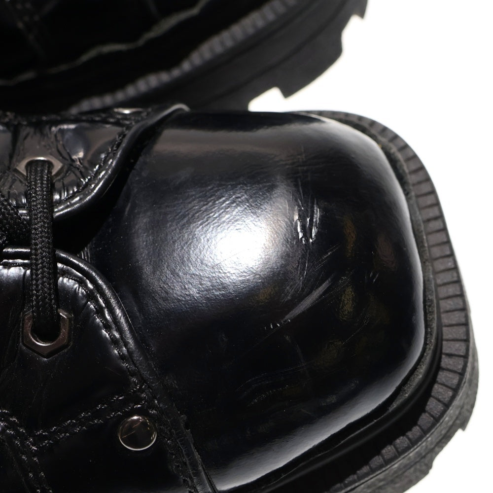 eytys(エイティーズ) Detroit デトロイト レザー レースアップ シューズ ブラック