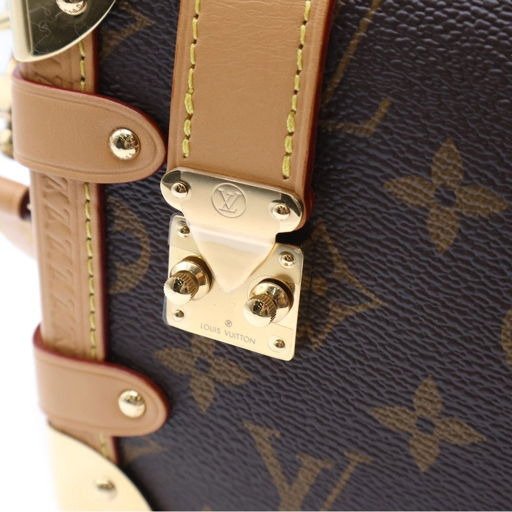LOUIS VUITTON(ルイヴィトン) モノグラム サイドトランクPM 2WAYハンドバッグ ブラウン M46815