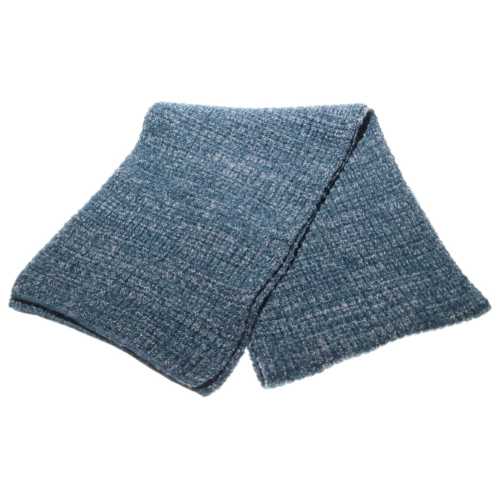 Y's for men(ワイズフォーメン) メランジ アゼ編み マフラー グリーン