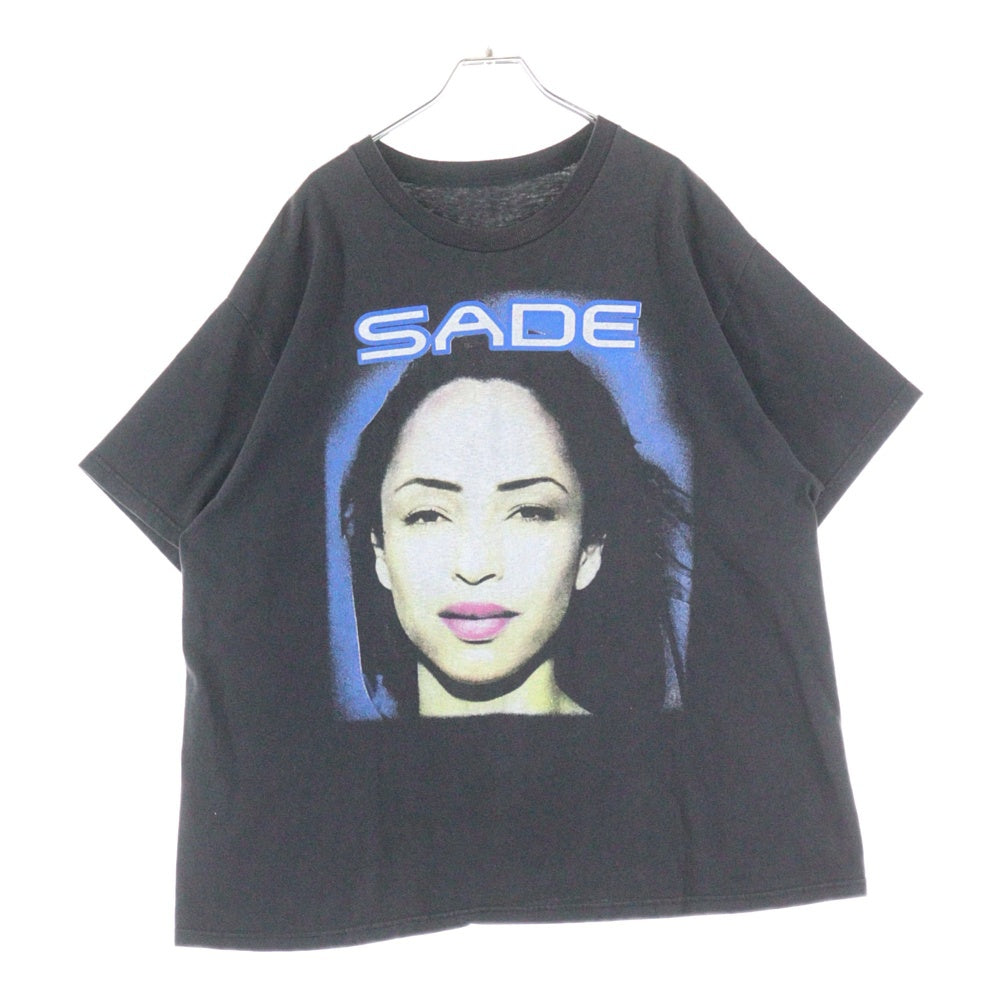 VINTAGE(ヴィンテージ) 00s SADE LOVERS ROCK TOUR 2001 シャーデー Tシャツ 半袖カットソー ブラック