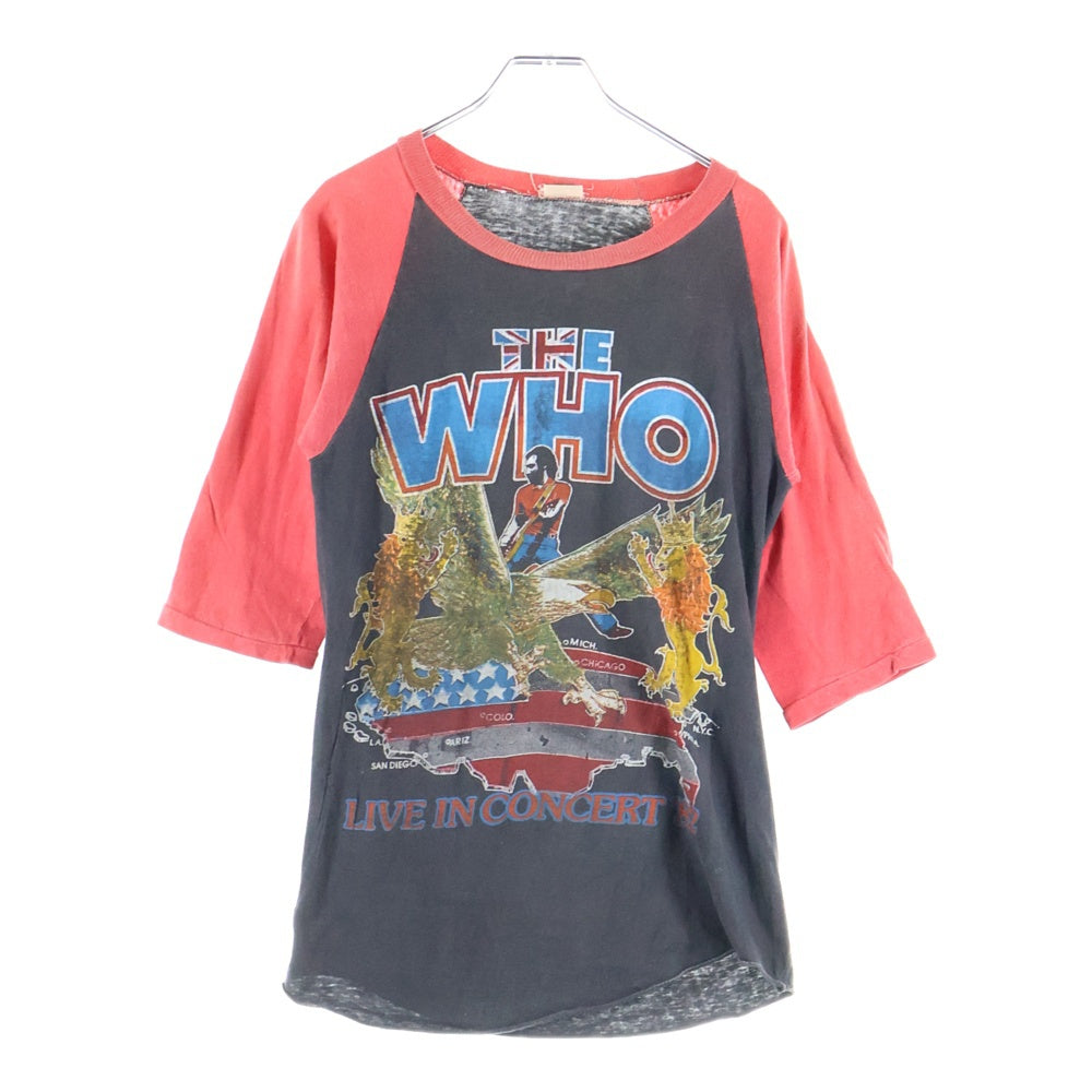 VINTAGE(ヴィンテージ) 80s THE WHO ザフー ラグラン Tシャツ ブラック