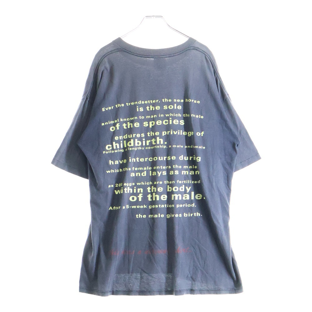 nirvana all apologies Tシャツ seahorse Nirvana [NIRVANA] Vintage T-shirt [1993s-] All Apologies Seahorse
