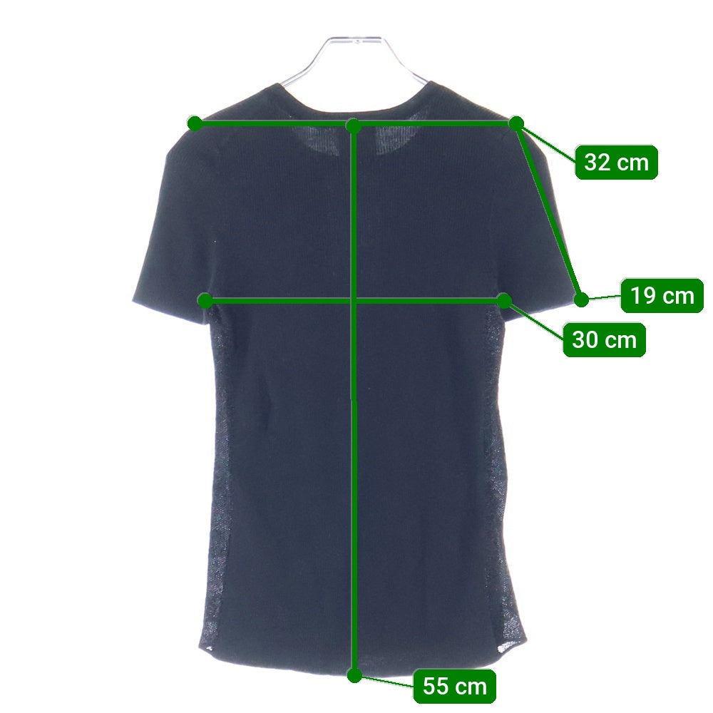 CHANEL(シャネル) 02S P19521V01125 ココマーク半袖Tシャツ 半袖カットソー ブラック レディース