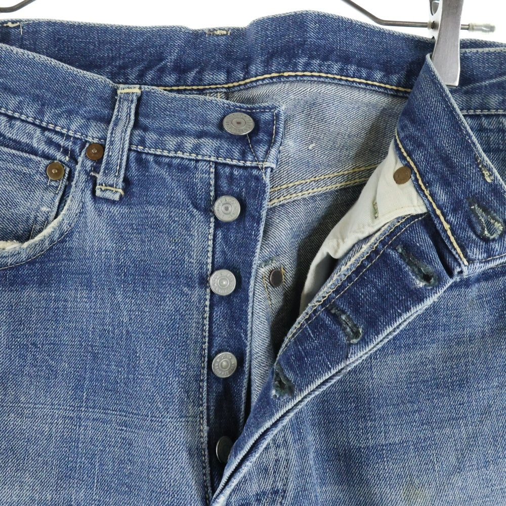 Levi's(リーバイス) 40-50s VINTAGE 501XX 47MODEL BIG E 片面タブ 通常R ボタン裏刻印無し デニム パンツ インディゴ