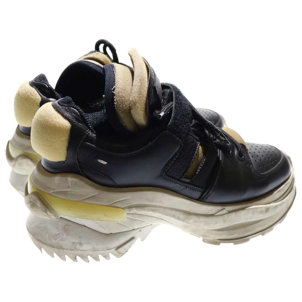 Maison Margiela 22(メゾンマルジェラ) レトロフィット ダメージ加工 ローカット スニーカー ブラック S37 WS0465