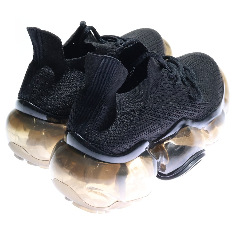 grounds(グラウンズ) MOOPIE ニット ローカット スニーカー ブラック