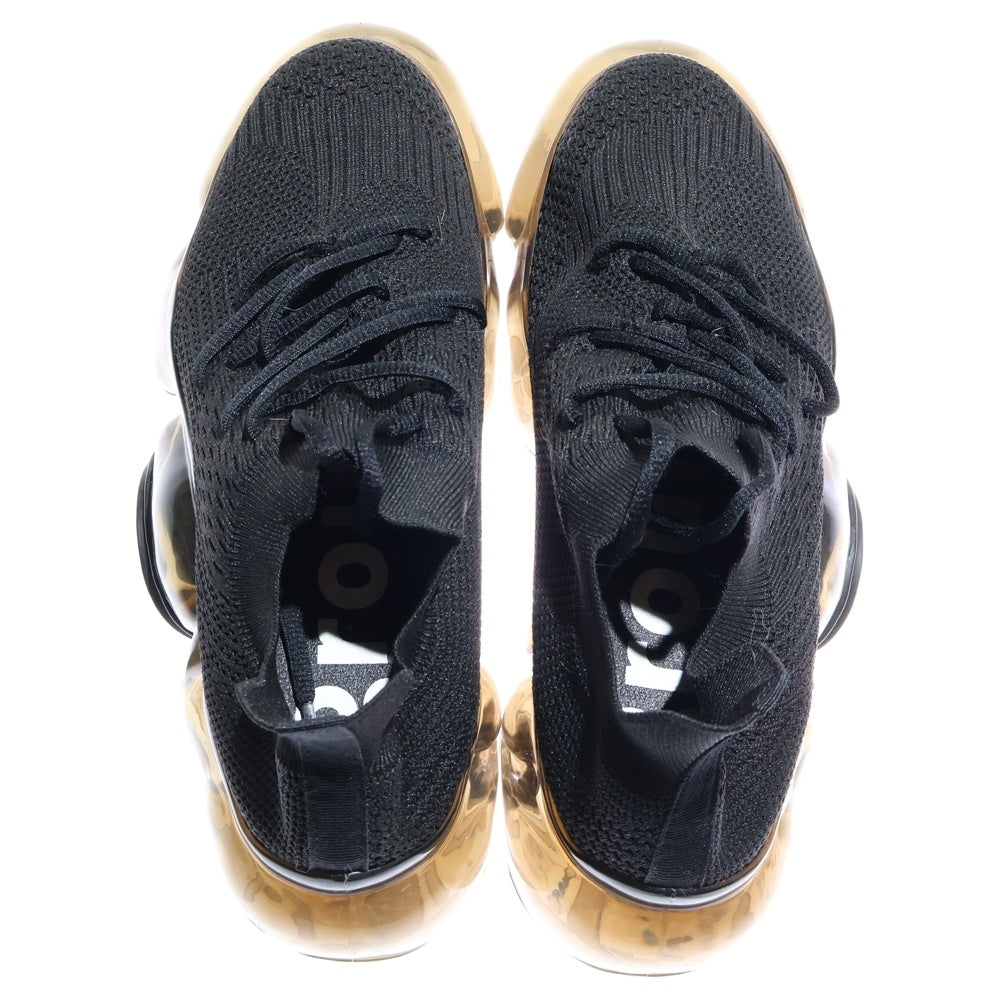 grounds(グラウンズ) MOOPIE ニット ローカット スニーカー ブラック