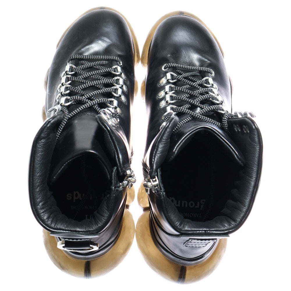 grounds(グラウンズ) ×th products MOUNTAIN BOOTS マウンテンブーツ ブラック