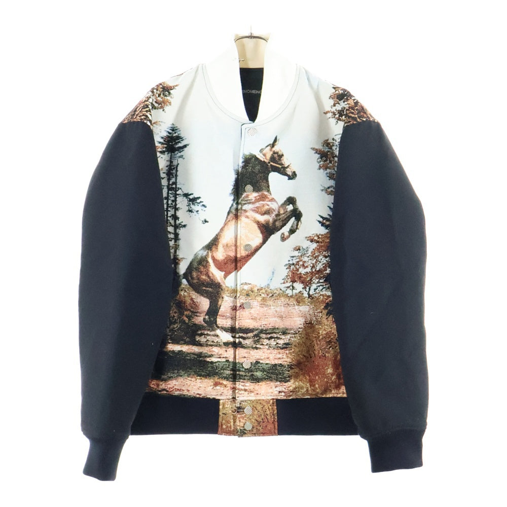 PHENOMENON(フェノメノン) 21AW HORSE BLOUSON ホース ブルゾン ジャガード ジャケット マルチカラー