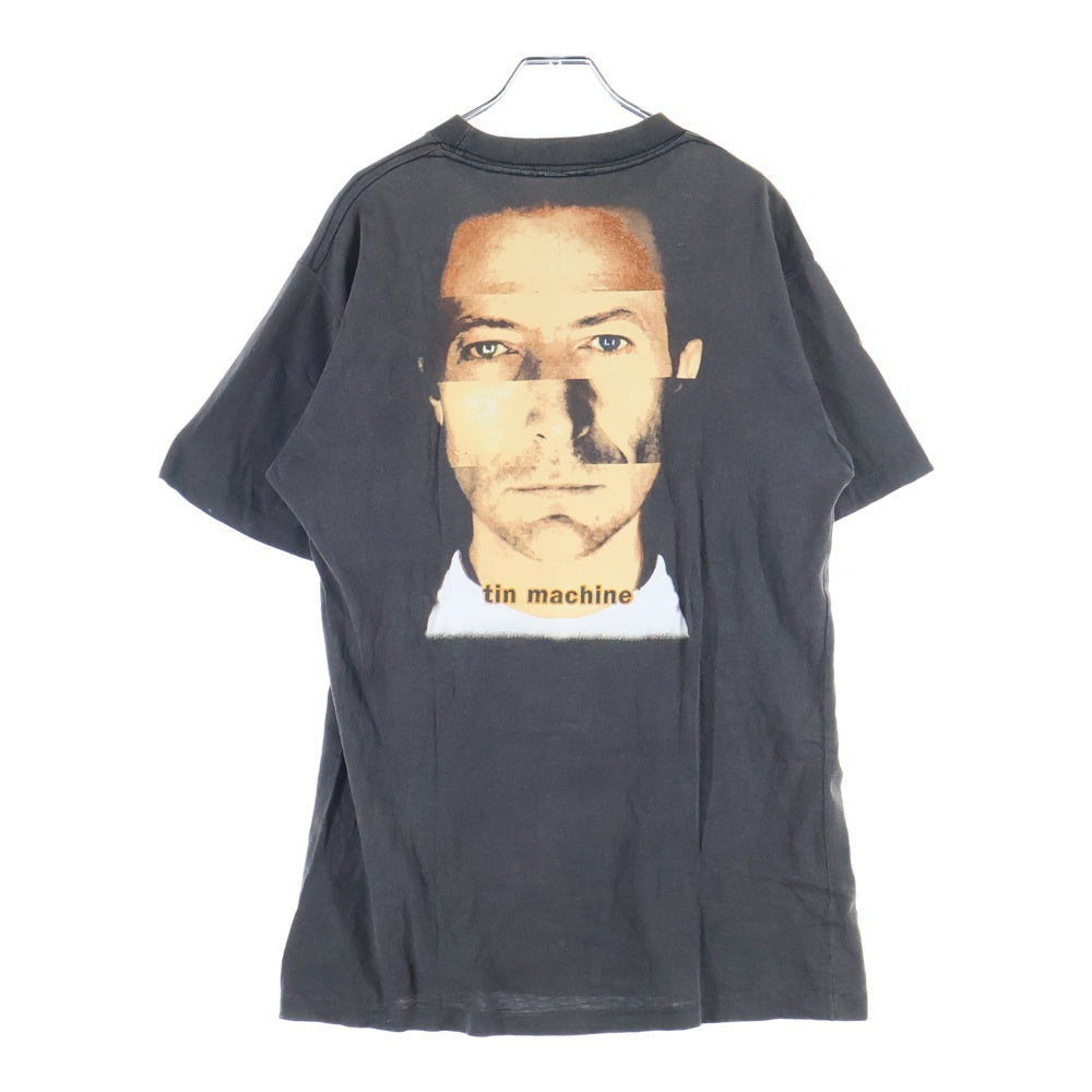 VINTAGE(ヴィンテージ) 90s TIN MACHINE ティン・マシーン Tシャツ 半袖カットソー ブラック