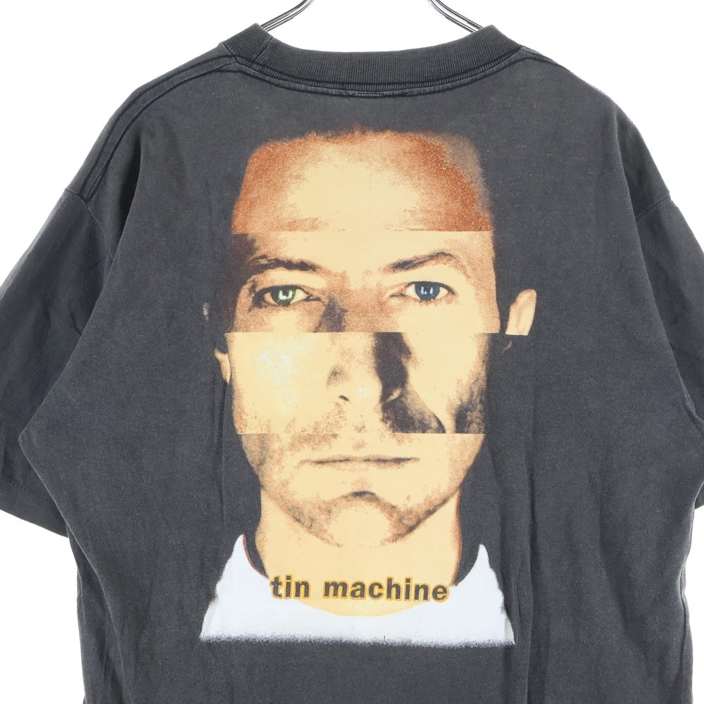 VINTAGE(ヴィンテージ) 90s TIN MACHINE ティン・マシーン Tシャツ 半袖カットソー ブラック