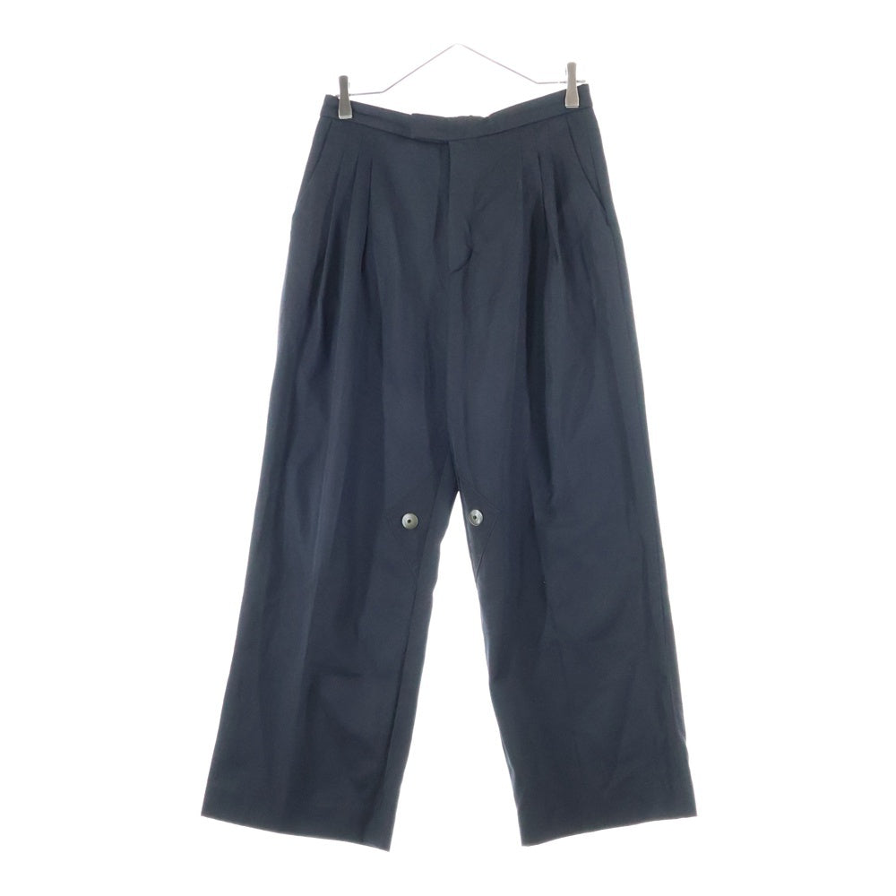 RAF SIMONS(ラフシモンズ) 05AW 3Tuck Wool Pants 3タック ウール スラックス ブラック