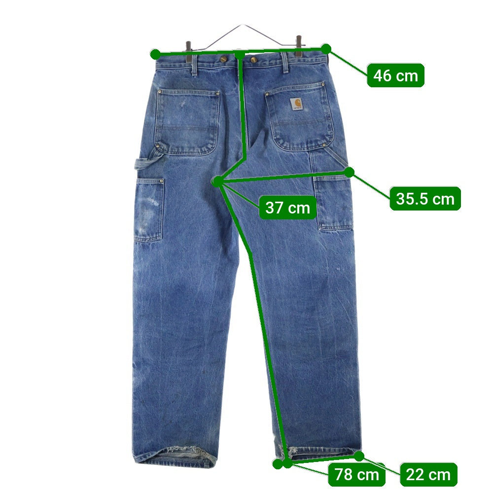 CARHARTT(カーハート) Double Knee Denim Pants ダブルニー デニムパンツ メキシコ製 インディゴ