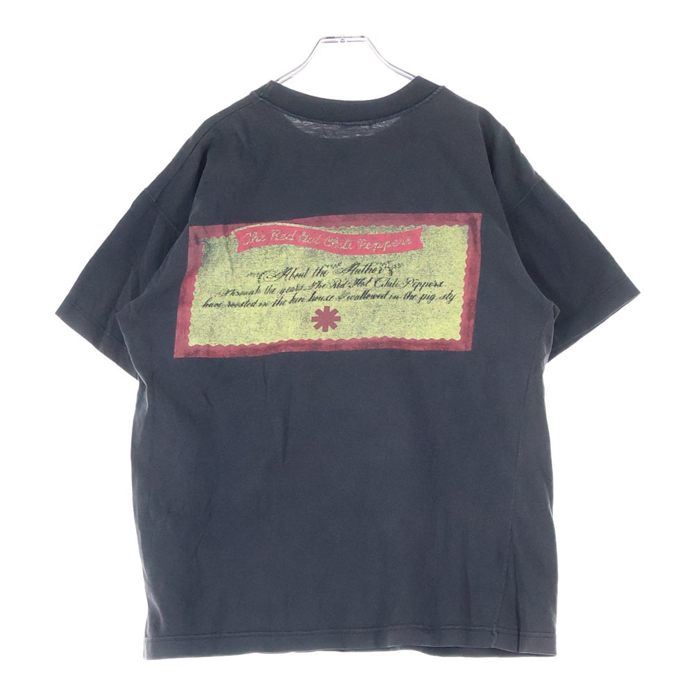 VINTAGE(ヴィンテージ) 90s RED HOT CHILI PEPPERS 1995 ONE HOT MINUTE MEMBERS PHOTO TEE レッドホットチリペッパーズ 半袖プリントTシャツ カットソー ブラック