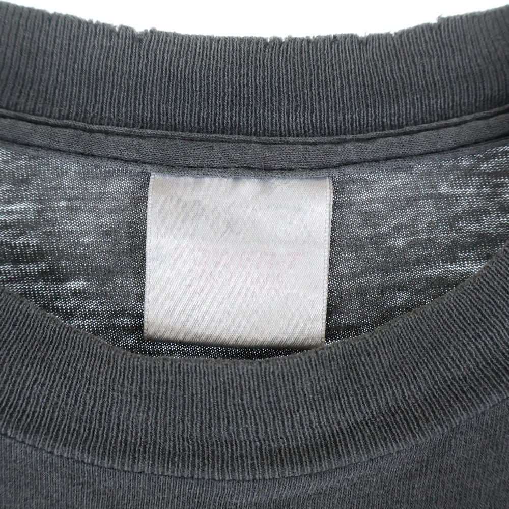 UNDERCOVER(アンダーカバー) 90s 最初期 Archive one and onry ENFants logo print ロゴプリント 半袖Tシャツ カットソー ブラック