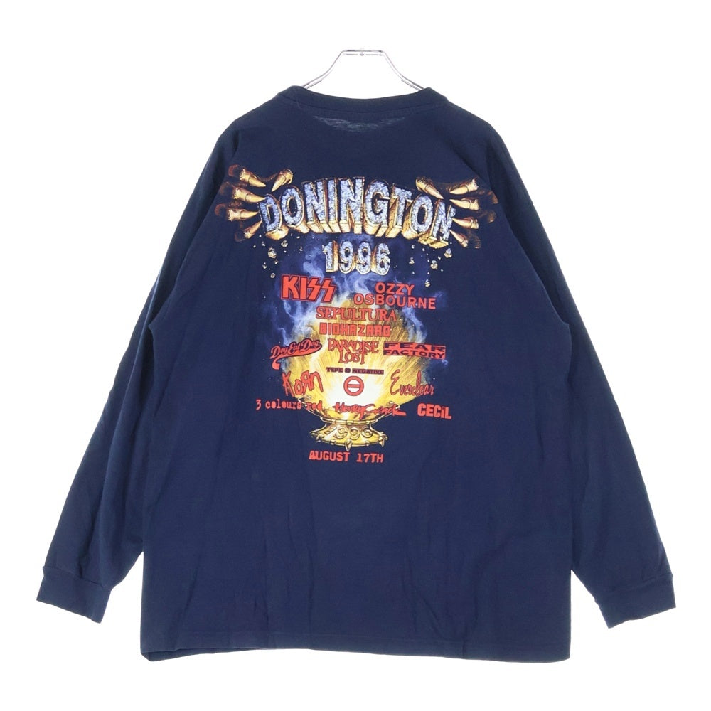 VINTAGE(ヴィンテージ) 00s DONINGTON ドニントン ロンT 長袖カットソー ネイビー