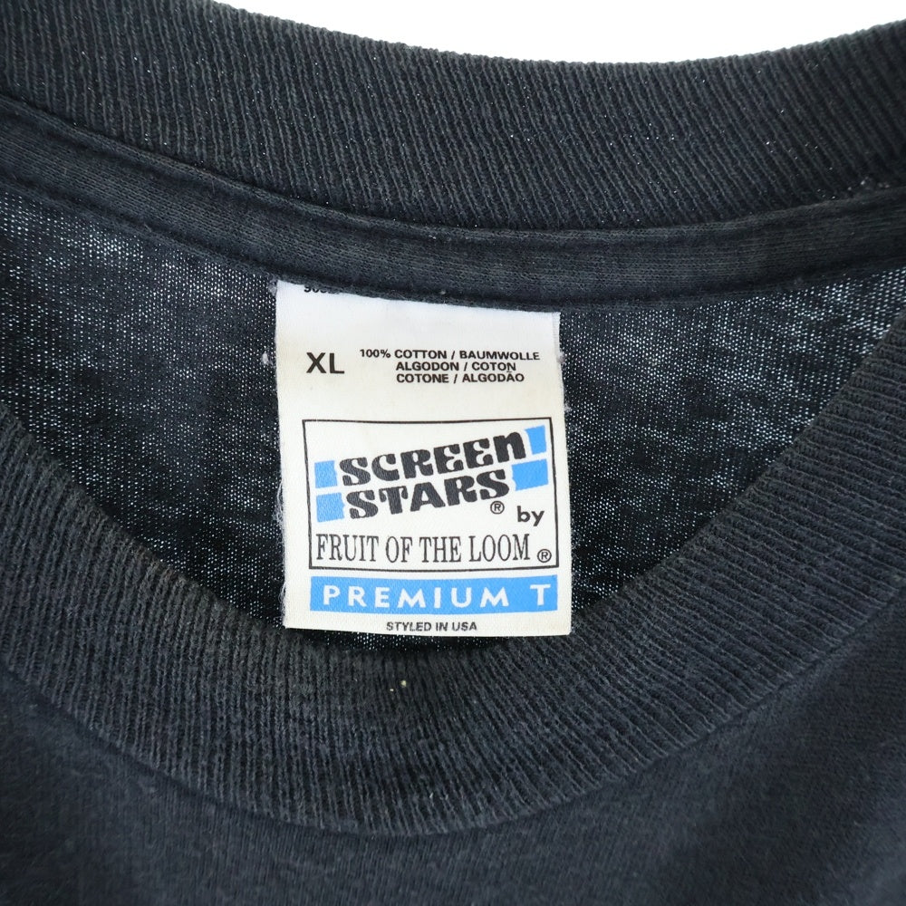 VINTAGE(ヴィンテージ) 90s RUNNING WILD BLACK HAND INN ランニング ワイルド ロンT 長袖カットソー ブラック